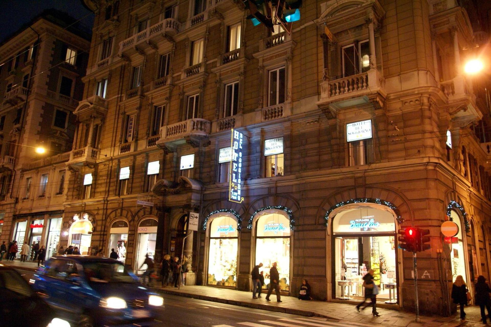 Hotel Bel Soggiorno Genoa Bagian luar foto